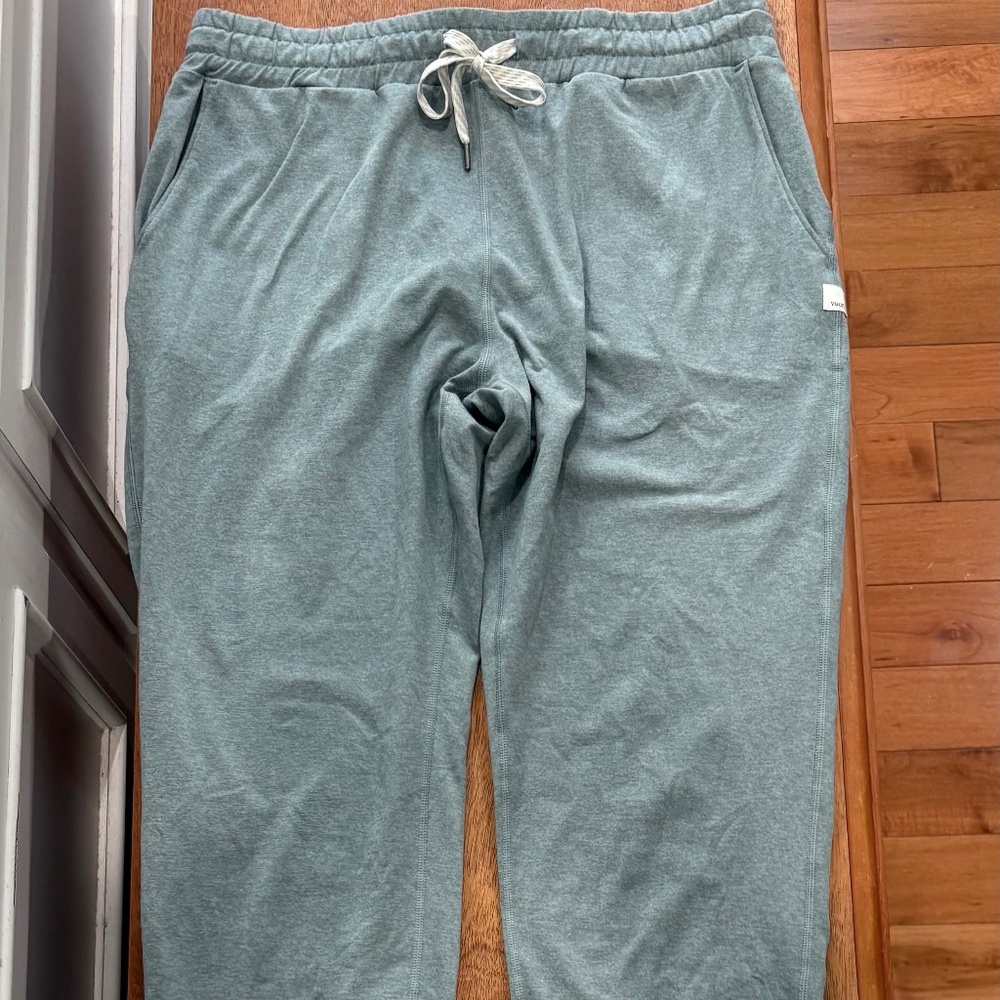 Vuori Seafoam Green Drawstring Joggers